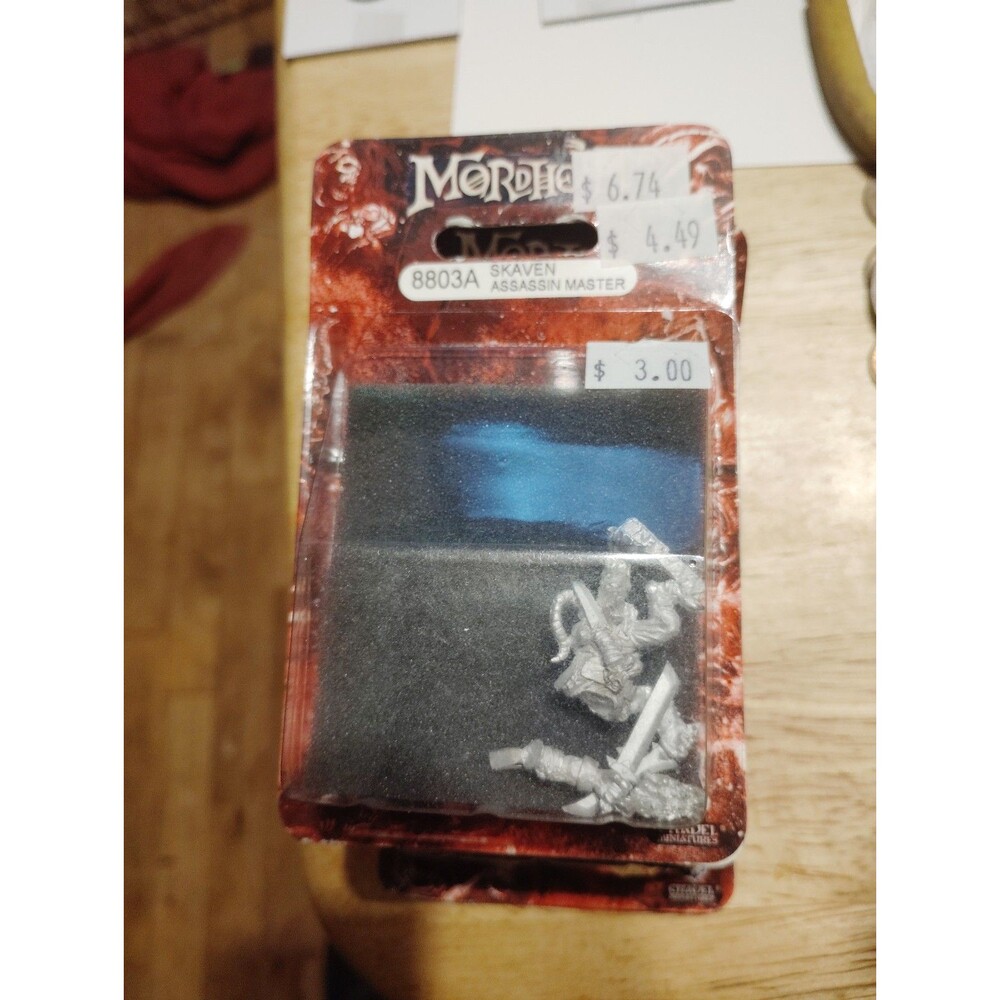 Mordheim Games Workshop Skaven Assassin Master